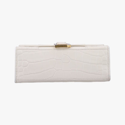 Balenciaga Hourglass Mini White Shoulder Bag — view 3