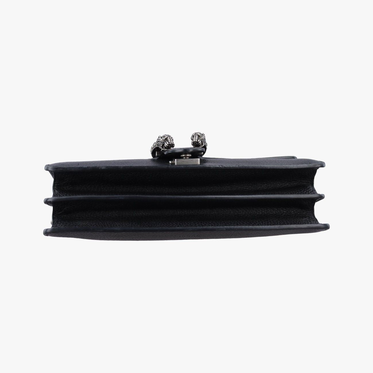 Gucci Dionysus Black Leather Shoulder Bag — view 3