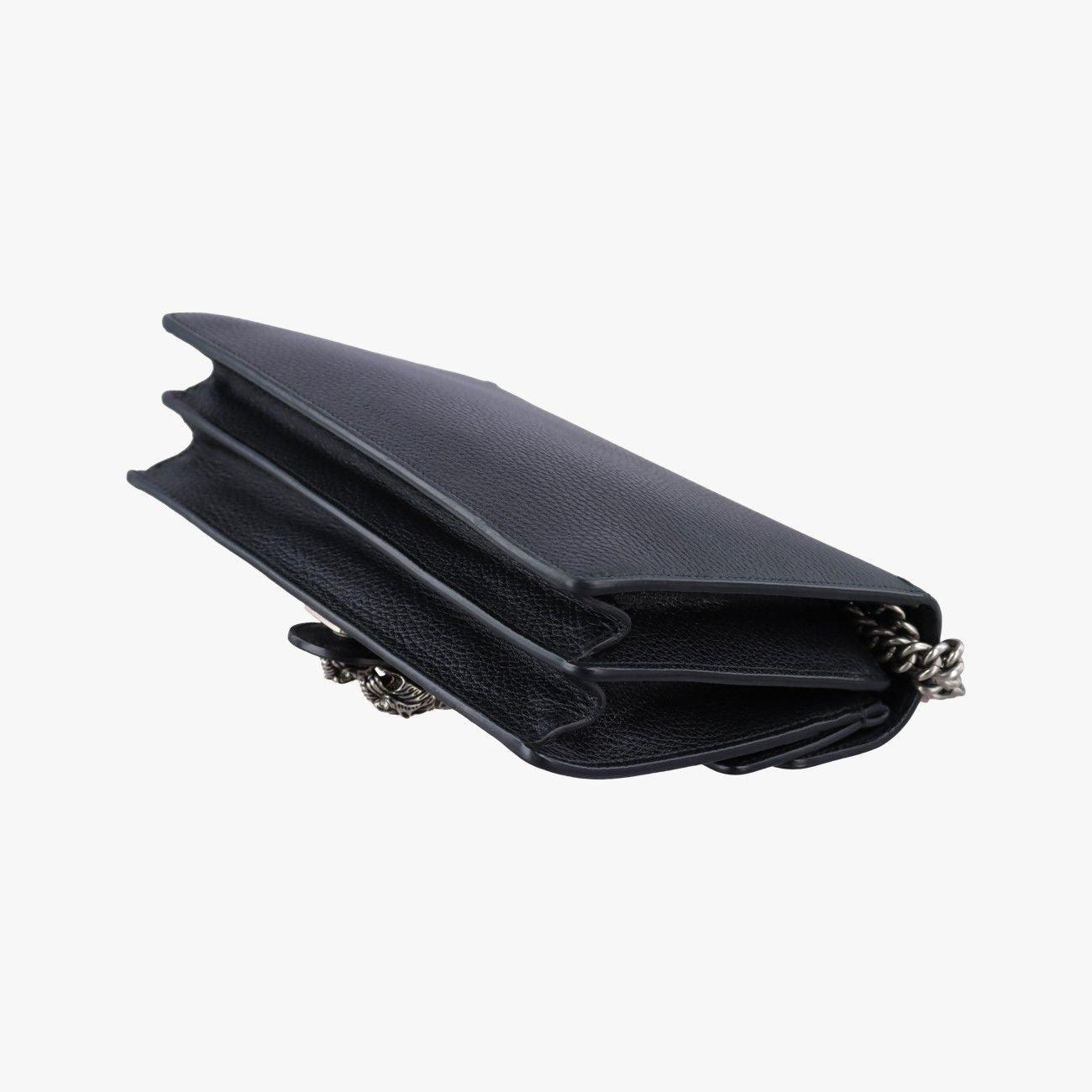 Gucci Dionysus Black Leather Shoulder Bag — view 6