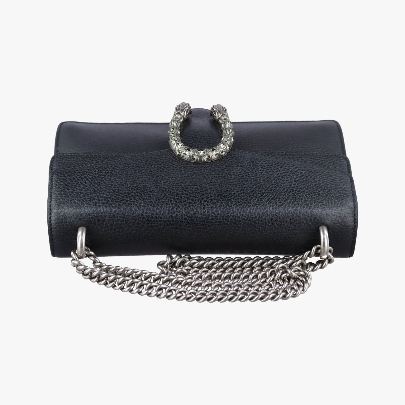 Gucci Dionysus Black Leather Shoulder Bag — view 8