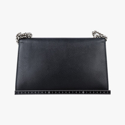 Gucci Dionysus Black Leather Shoulder Bag — view 2