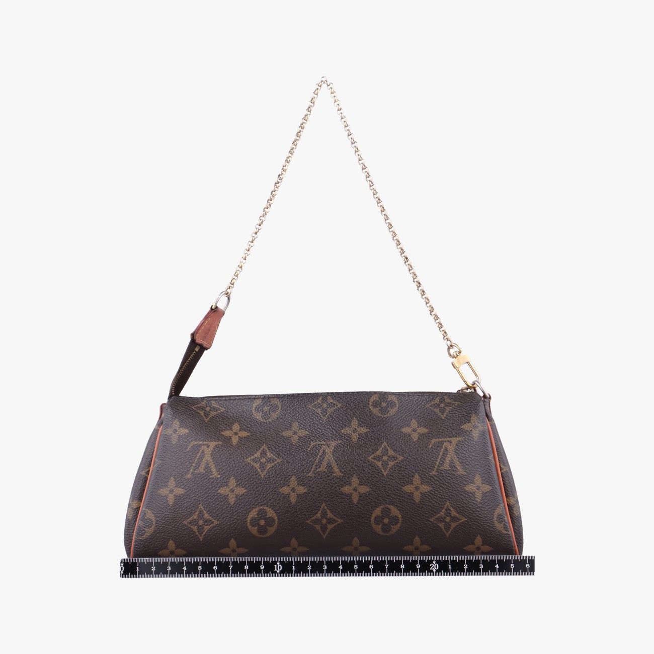 Louis Vuitton Monogram Brown Canvas Shoulder Bag — view 2