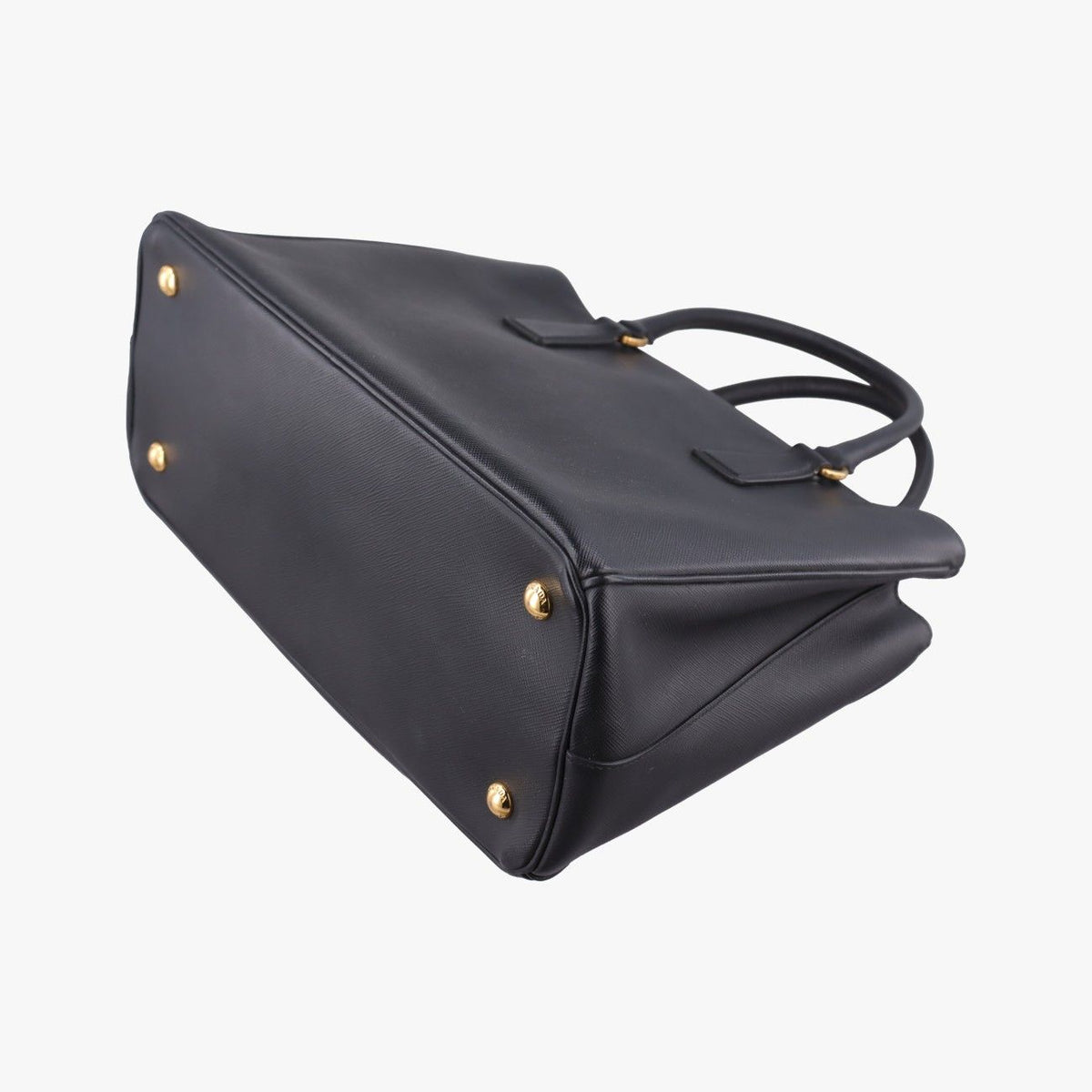 Prada Galleria Black Saffiano Leather Shoulder Bag — view 6