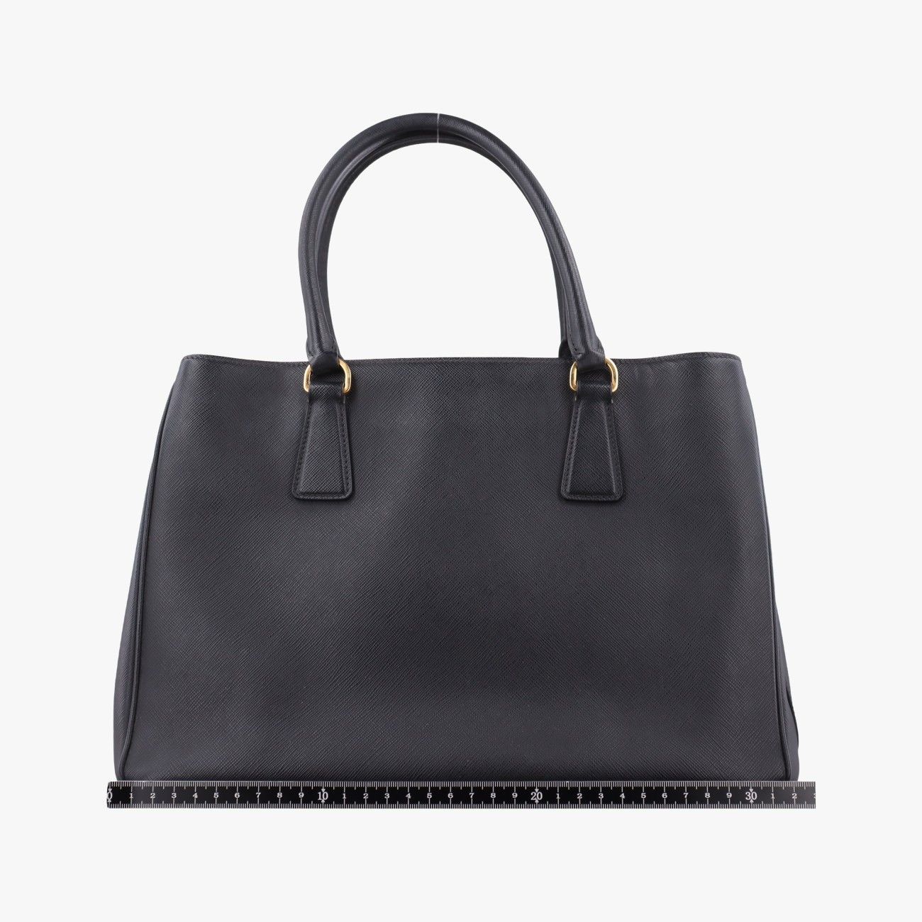 Prada Galleria Black Saffiano Leather Shoulder Bag — view 2