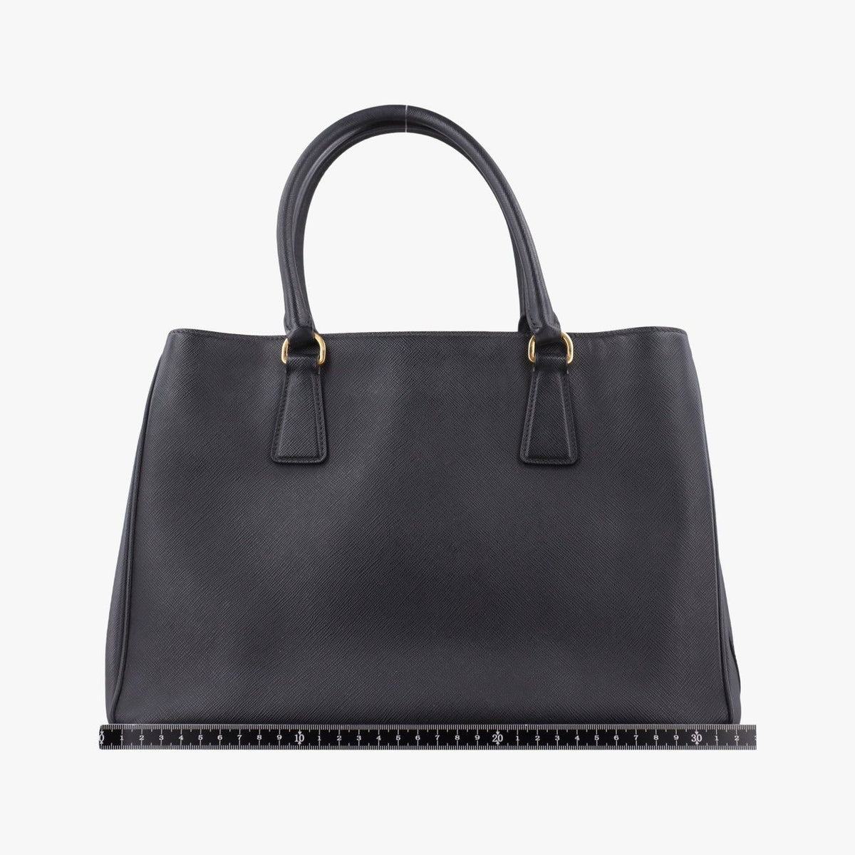 Prada Galleria Black Saffiano Leather Shoulder Bag — view 2