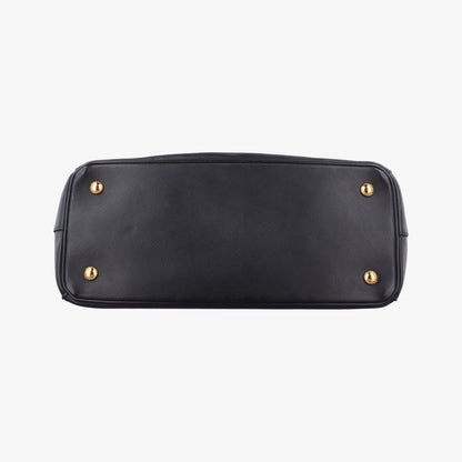 Prada Galleria Black Saffiano Leather Shoulder Bag — view 3