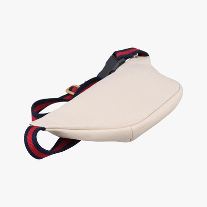 Gucci Print White Leather Handbag — view 7