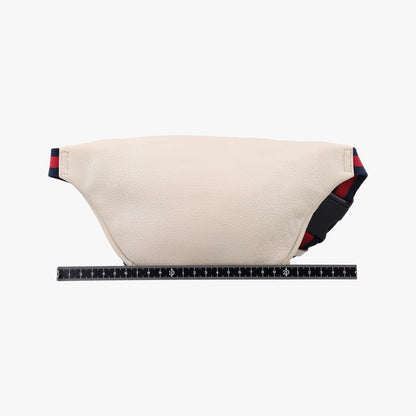 Gucci Print White Leather Handbag — view 2