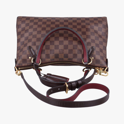 Louis Vuitton Lymington Ebene Damier Canvas Shoulder Bag — view 8