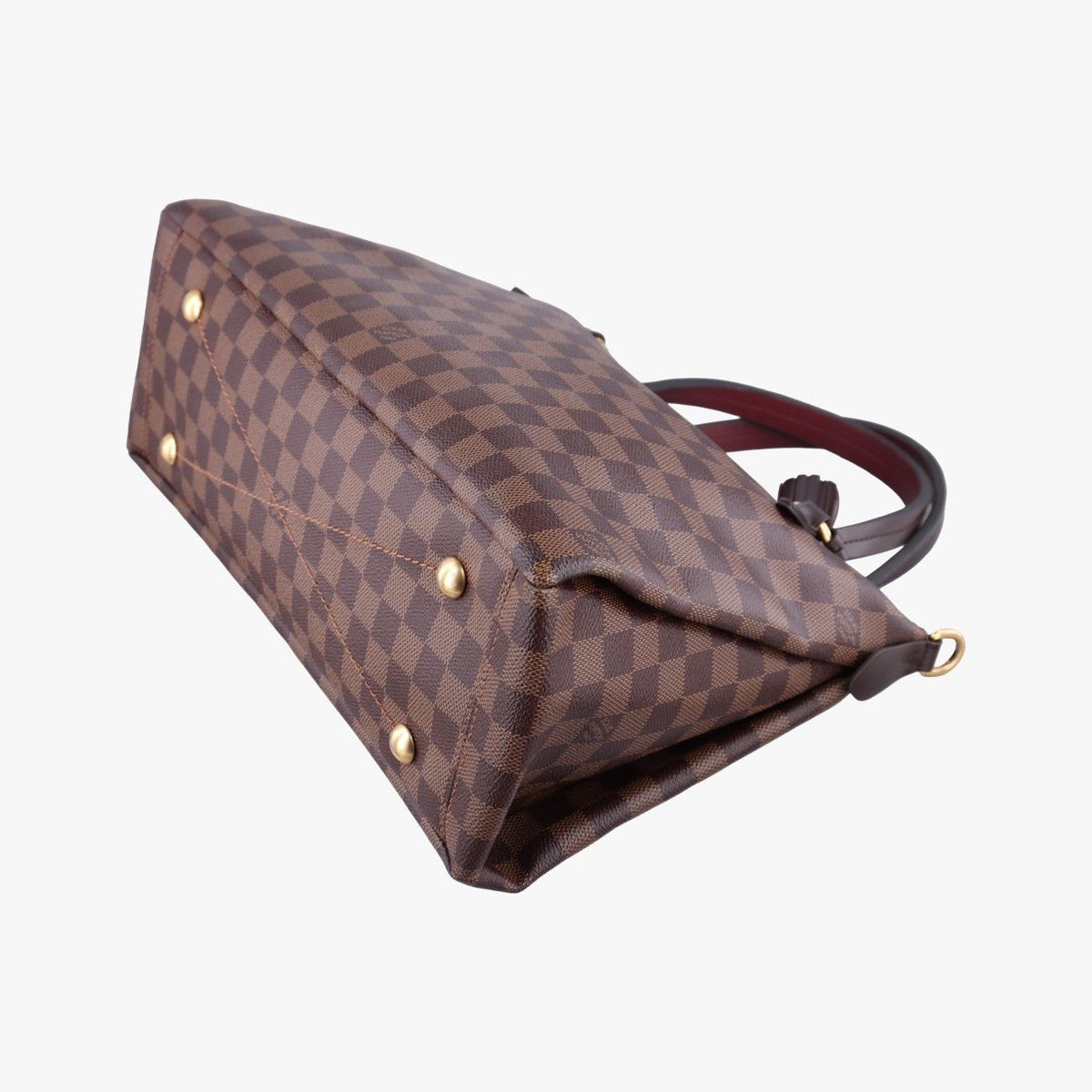 Louis Vuitton Lymington Ebene Damier Canvas Shoulder Bag — view 4