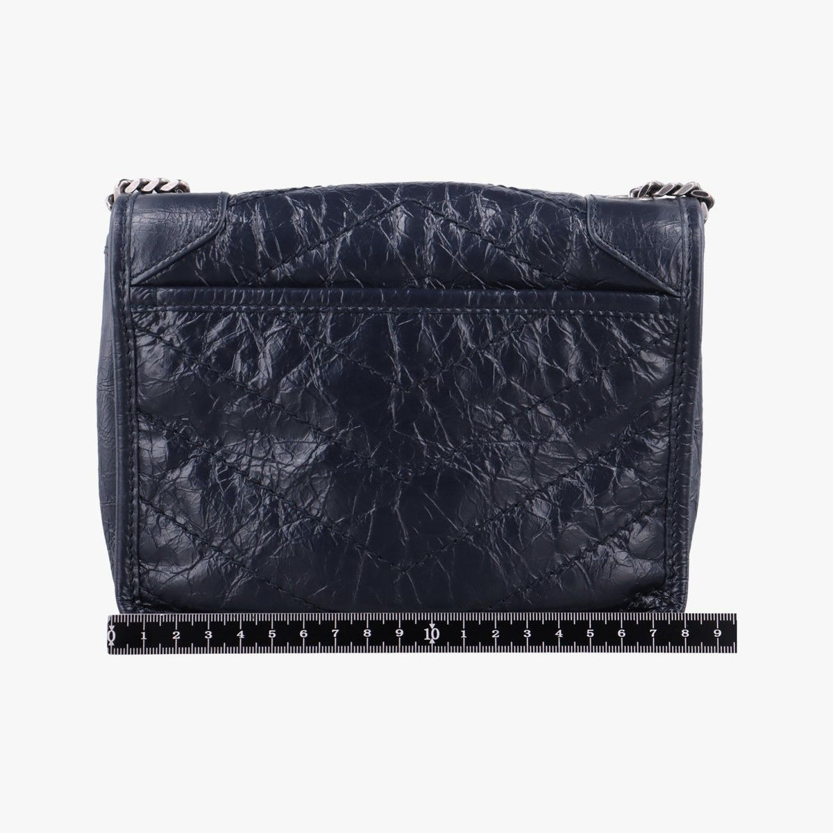Saint Laurent Niki Navy Leather Shoulder Bag — view 2