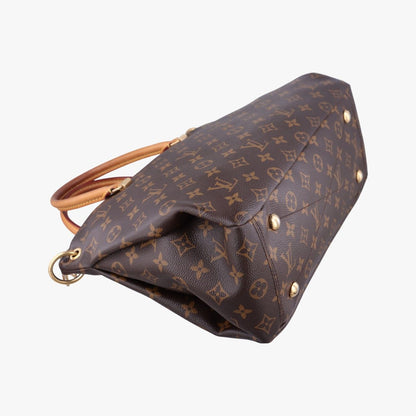 Louis Vuitton Pallas Monogram Brown Cerise Canvas Calfskin Handbag — view 5
