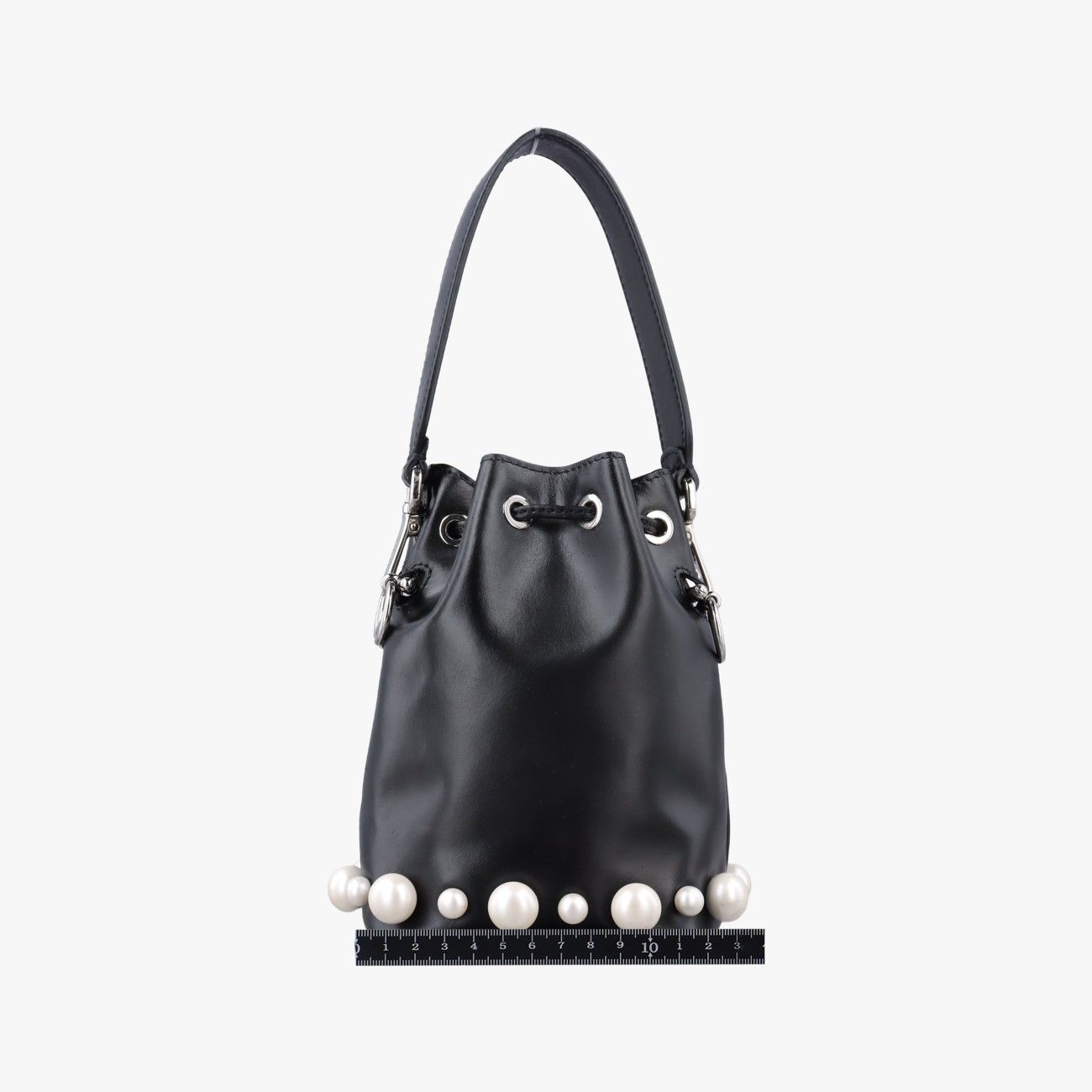 Fendi Mini Mon Tresor Black Shoulder Bag — view 2