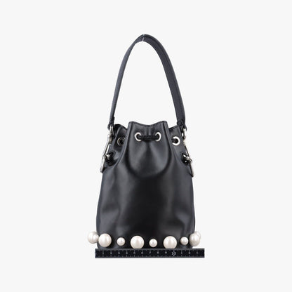 Fendi Mini Mon Tresor Black Shoulder Bag — view 2