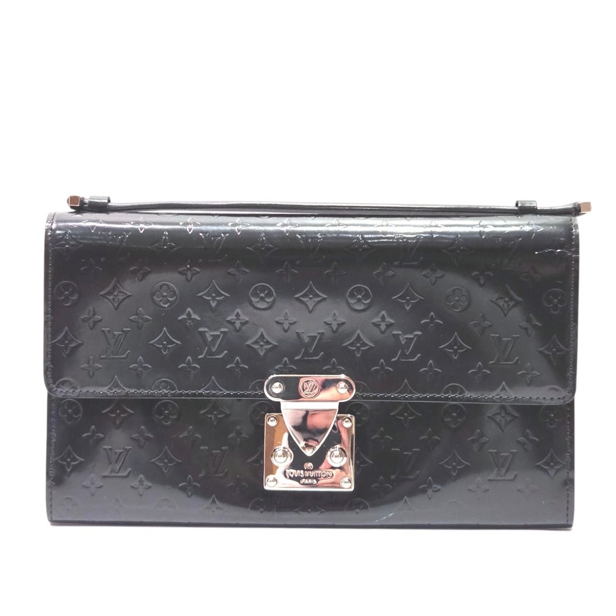 Louis Vuitton Pochette Anushka MM Monogram Mini Glace Second Bag Leather