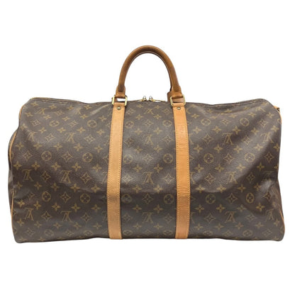 Louis Vuitton Keepall Bandouliere 55 Monogram Boston Bag Canvas — view 2