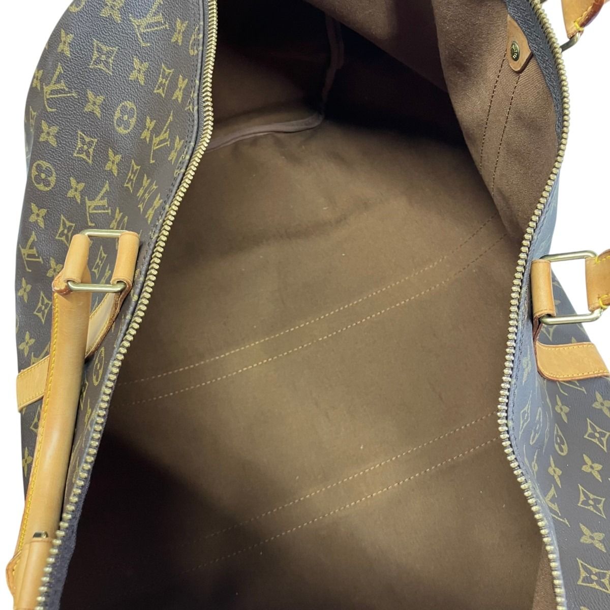 Louis Vuitton Keepall Bandouliere 55 Monogram Boston Bag Canvas — view 7