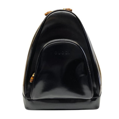 Gucci Backpack Enamel Black