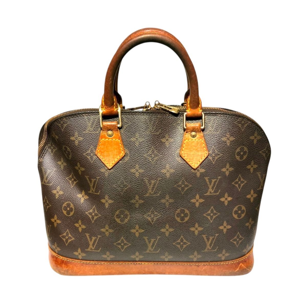 Louis Vuitton Alma Monogram Handbag Canvas — view 2