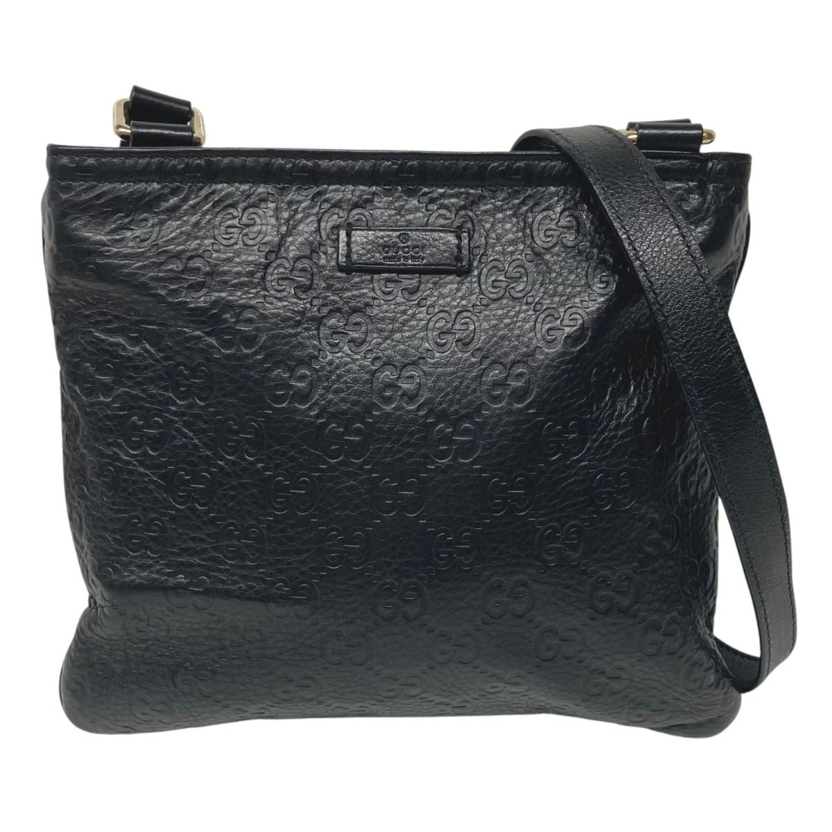 Gucci Guccissima Shoulder Bag Leather
