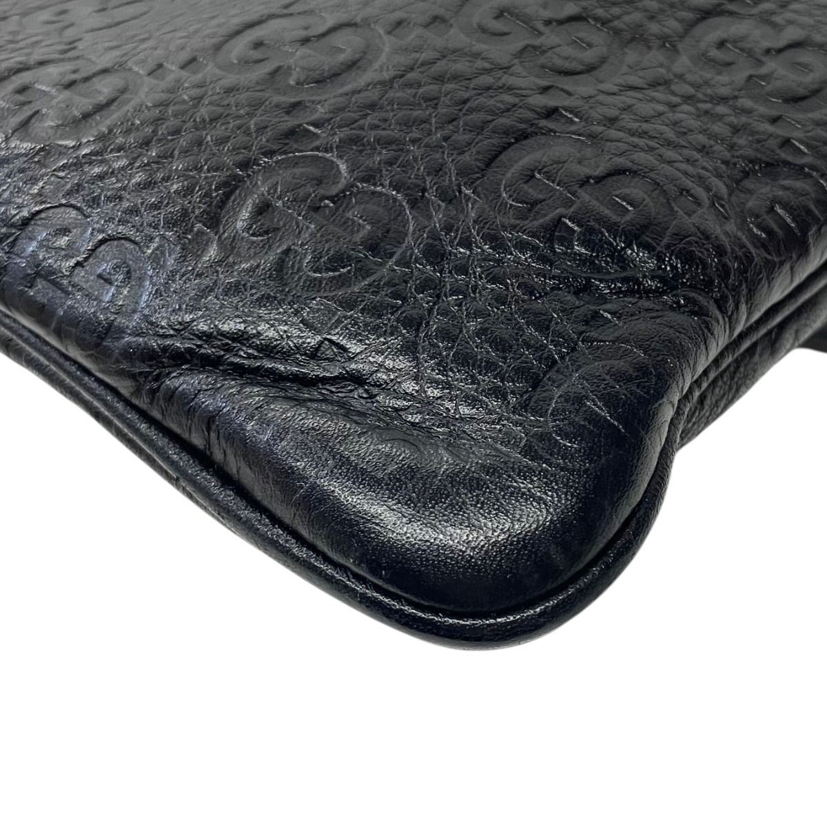 Gucci Guccissima Shoulder Bag Leather — view 5
