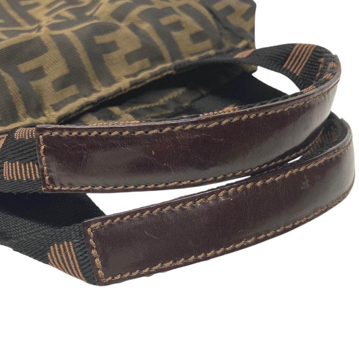 Fendi Zucca Handbag Canvas — view 7