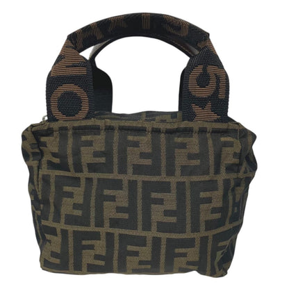Fendi Zucca Handbag Canvas