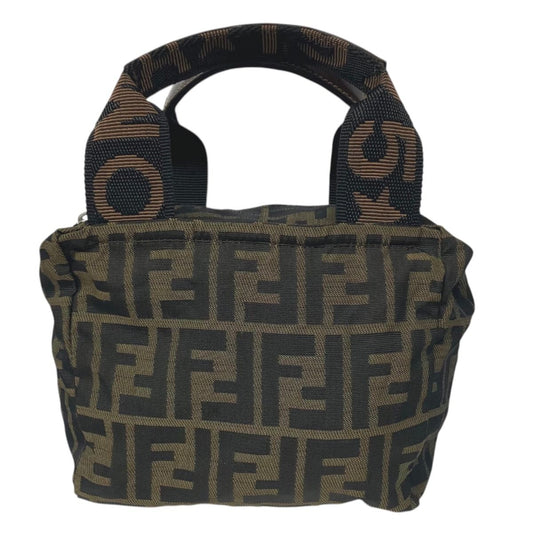 Fendi Zucca Handbag Canvas