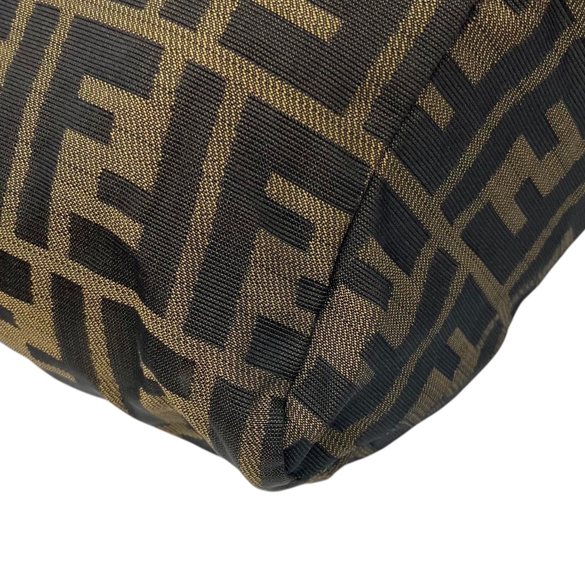 Fendi Zucca Handbag Canvas — view 5