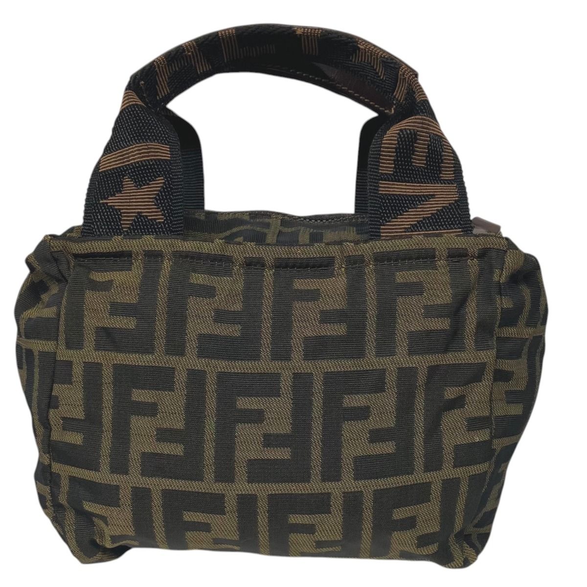 Fendi Zucca Handbag Canvas — view 2