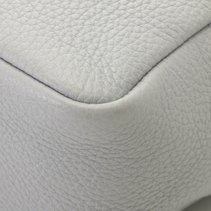 Prada Vitello Daino Small Shoulder Bag Gray Leather — view 8