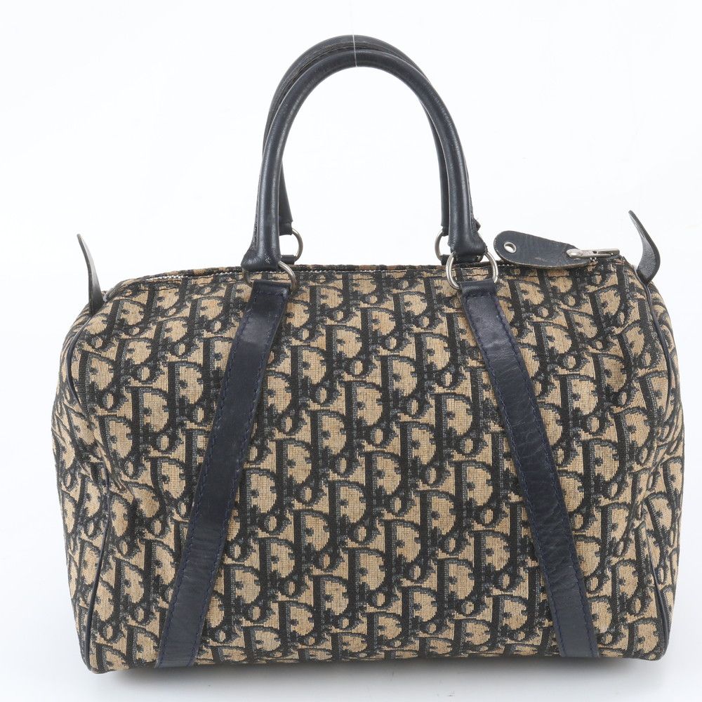 Dior Trotter Mini Boston Leather Tote — view 3