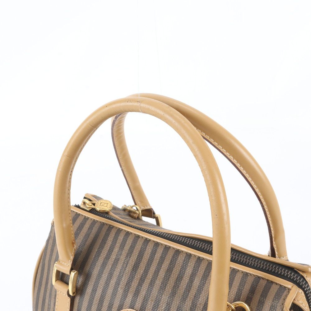 Fendi Pecan Leather 2-Way Shoulder Bag Crossbody Hand Tote Brown — view 3