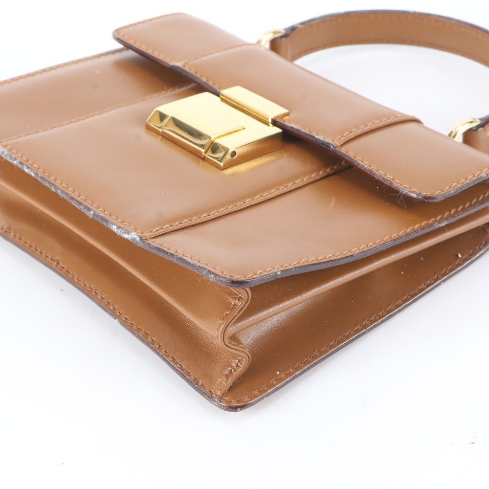 Gucci 007 23 Leather Handbag Brown — view 4