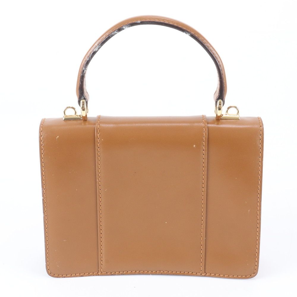 Gucci 007 23 Leather Handbag Brown — view 3