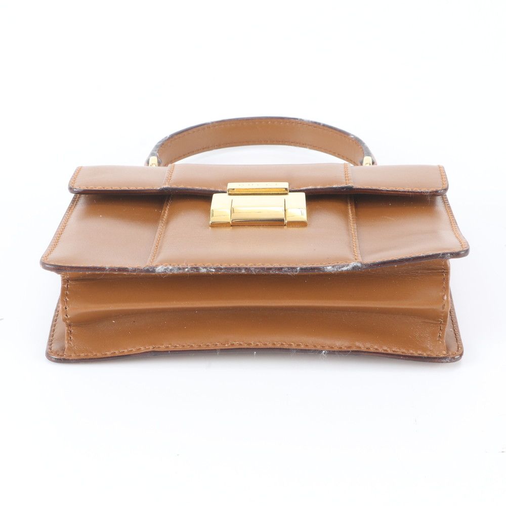 Gucci 007 23 Leather Handbag Brown — view 6