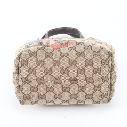 Gucci GG Canvas Leather Tote — view 6