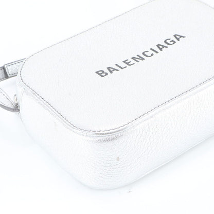 Balenciaga Everyday Camera Bag XS Leather Crossbody Silver — view 5