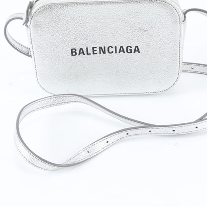 Balenciaga Everyday Camera Bag XS Leather Crossbody Silver — view 2