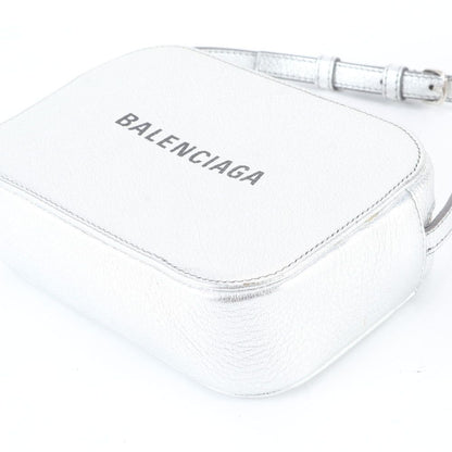 Balenciaga Everyday Camera Bag XS Leather Crossbody Silver — view 4