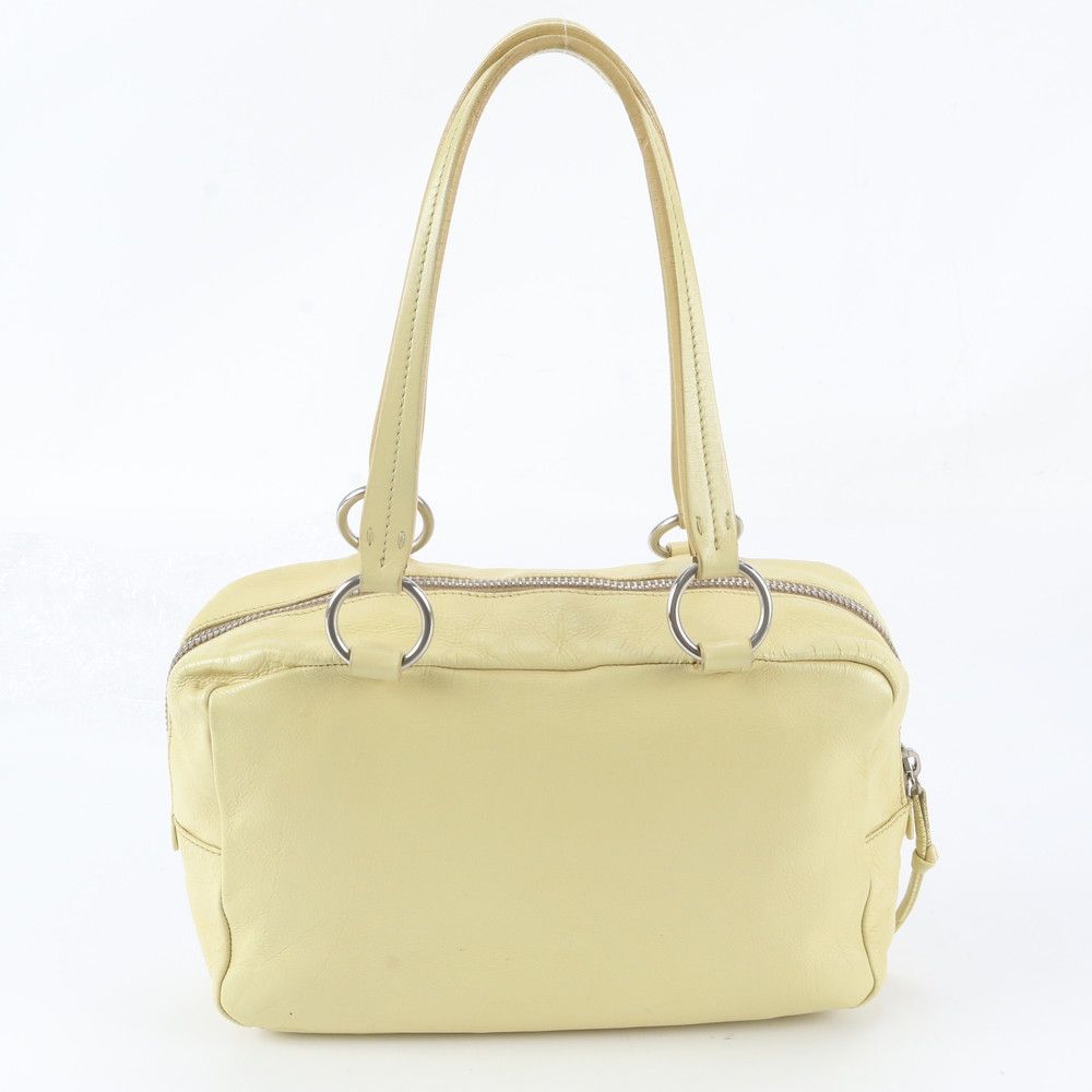 Miu Miu Mini Boston Leather Tote — view 3