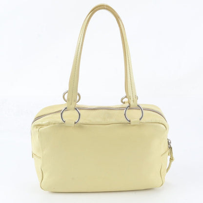 Miu Miu Mini Boston Leather Tote — view 3