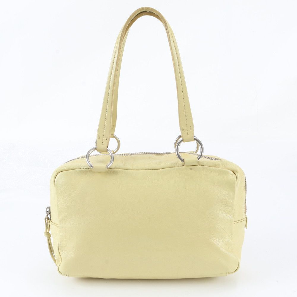 Miu Miu Mini Boston Leather Tote