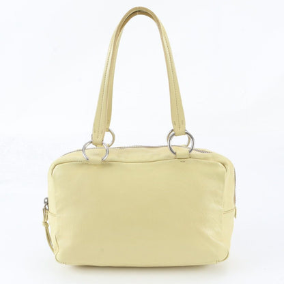 Miu Miu Mini Boston Leather Tote