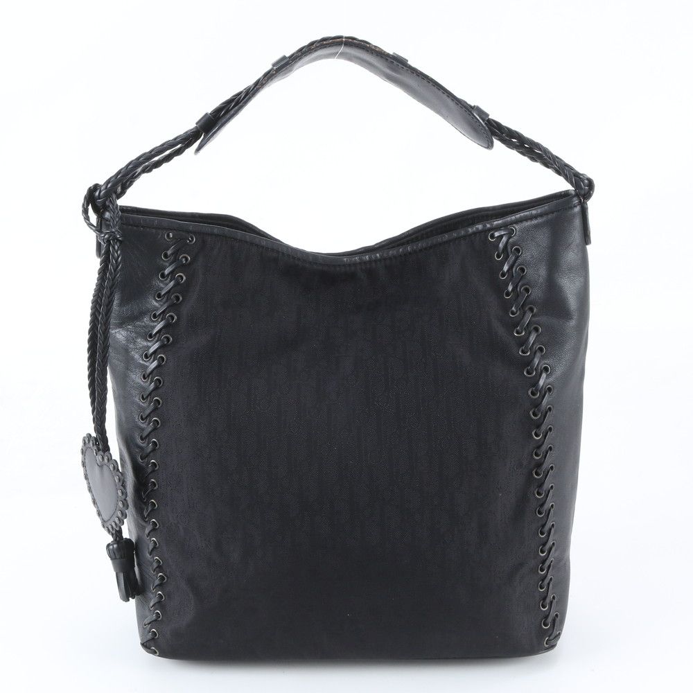 Dior Galliano Era Trotter Ethnicline Leather Shoulder Bag