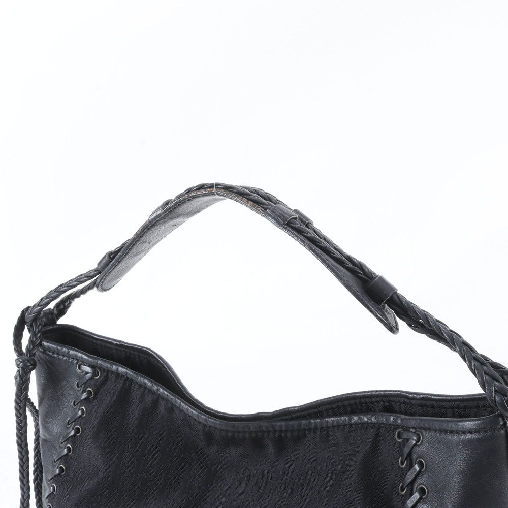 Dior Galliano Era Trotter Ethnicline Leather Shoulder Bag — view 2