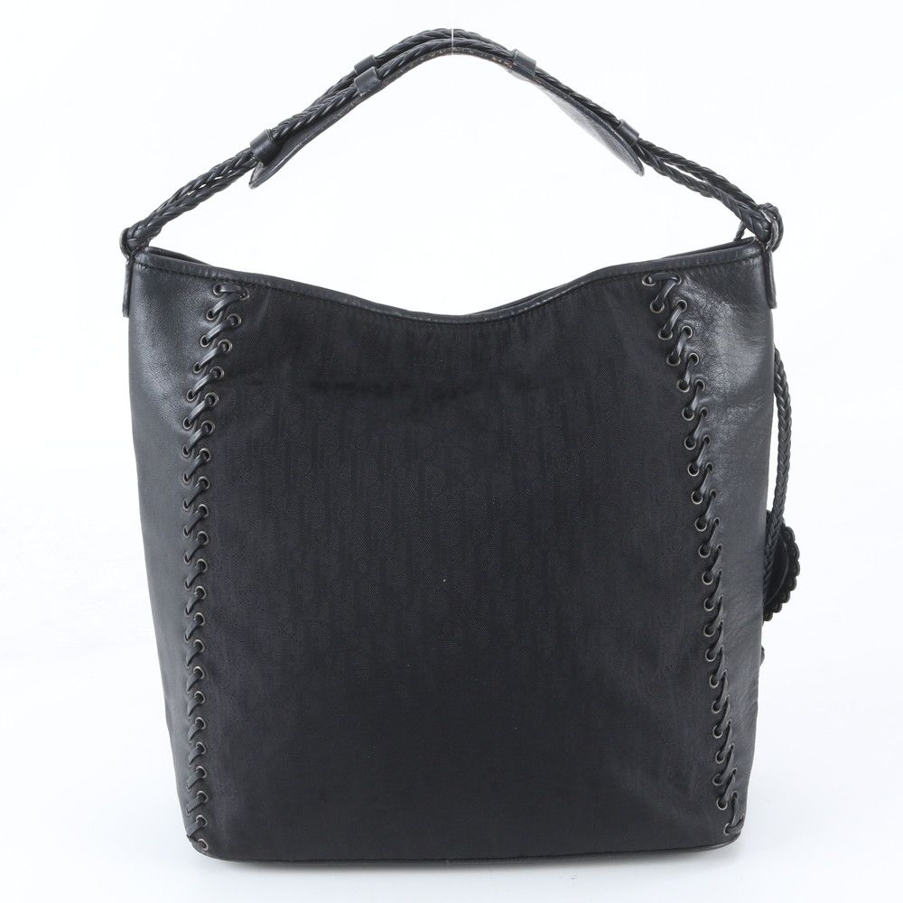 Dior Galliano Era Trotter Ethnicline Leather Shoulder Bag — view 3