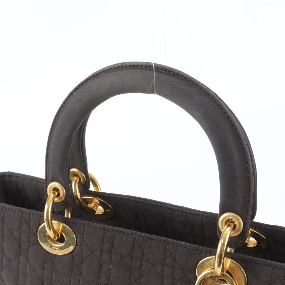 Dior Cannage Tote Hand Brown — view 2