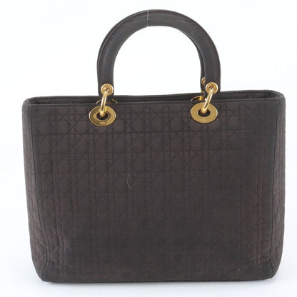 Dior Cannage Tote Hand Brown — view 3