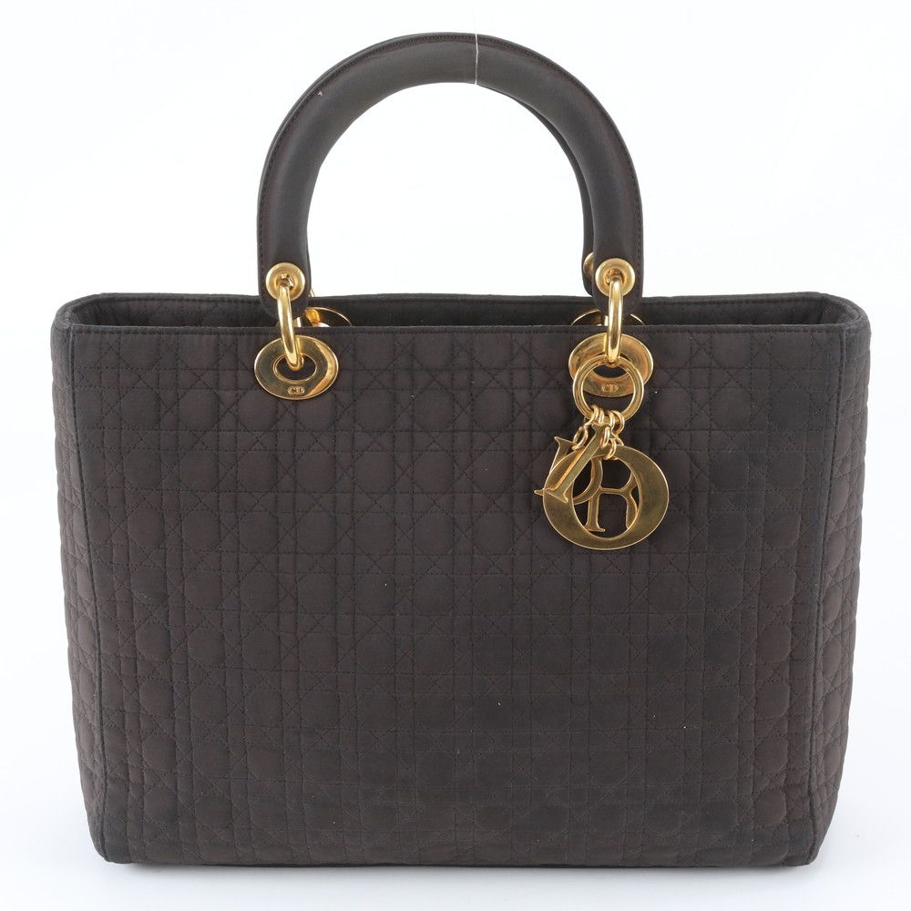 Dior Cannage Tote Hand Brown